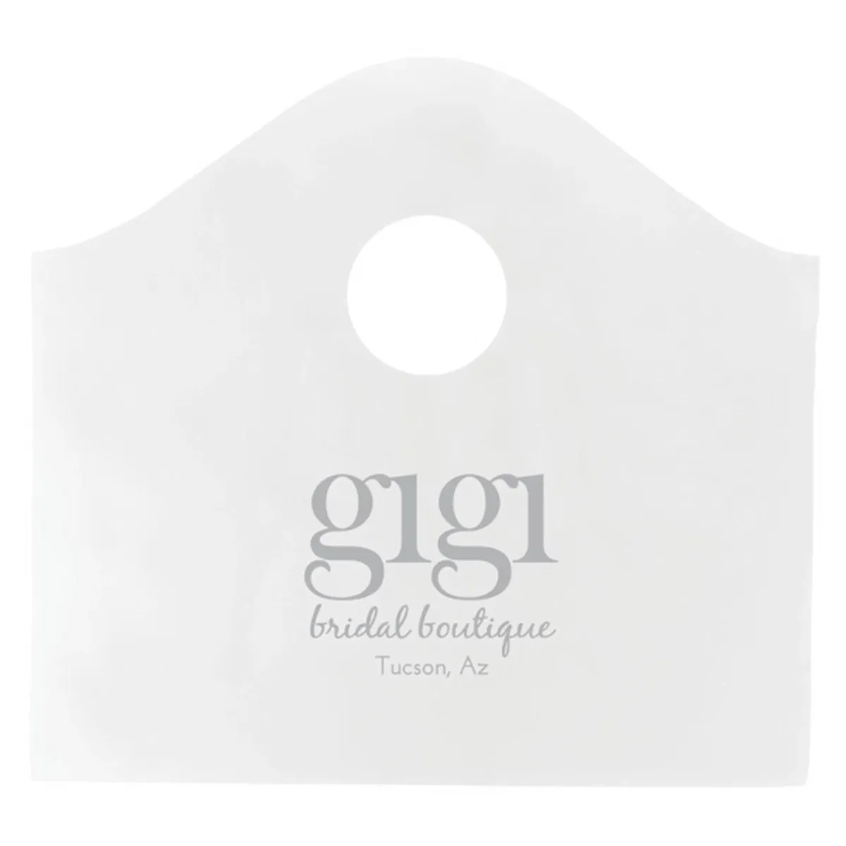 Frosted Super Wave Handle Bags