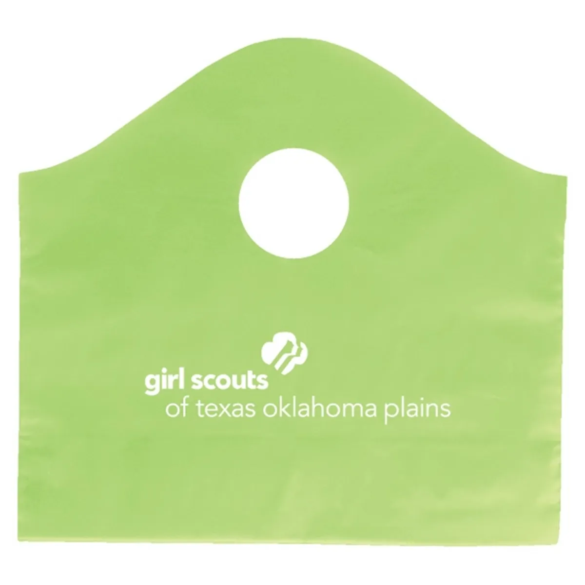 Frosted Super Wave Handle Bags