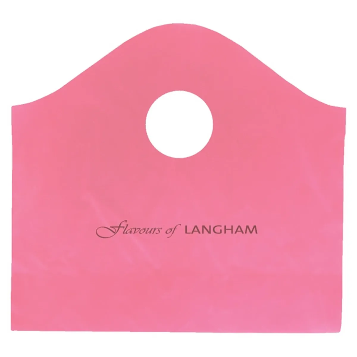 Frosted Super Wave Handle Bags