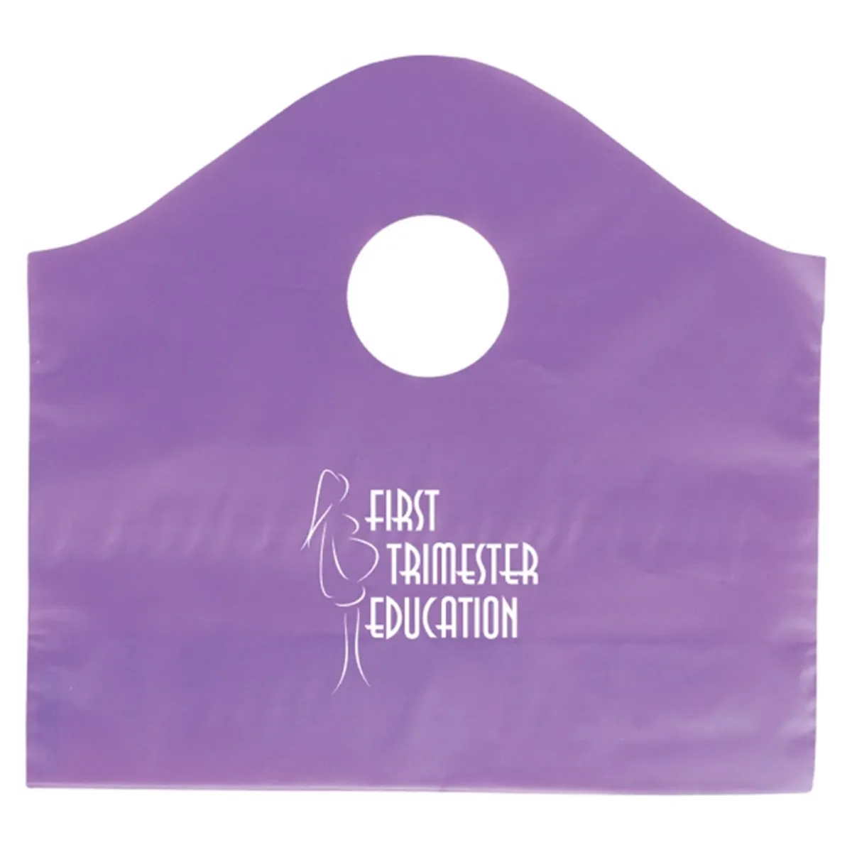 Frosted Super Wave Handle Bags