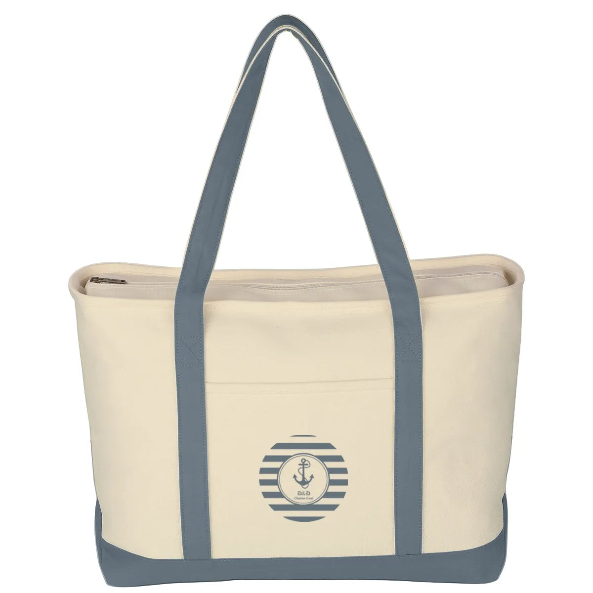 Large Starboard Cotton Canvas Tote Bag
