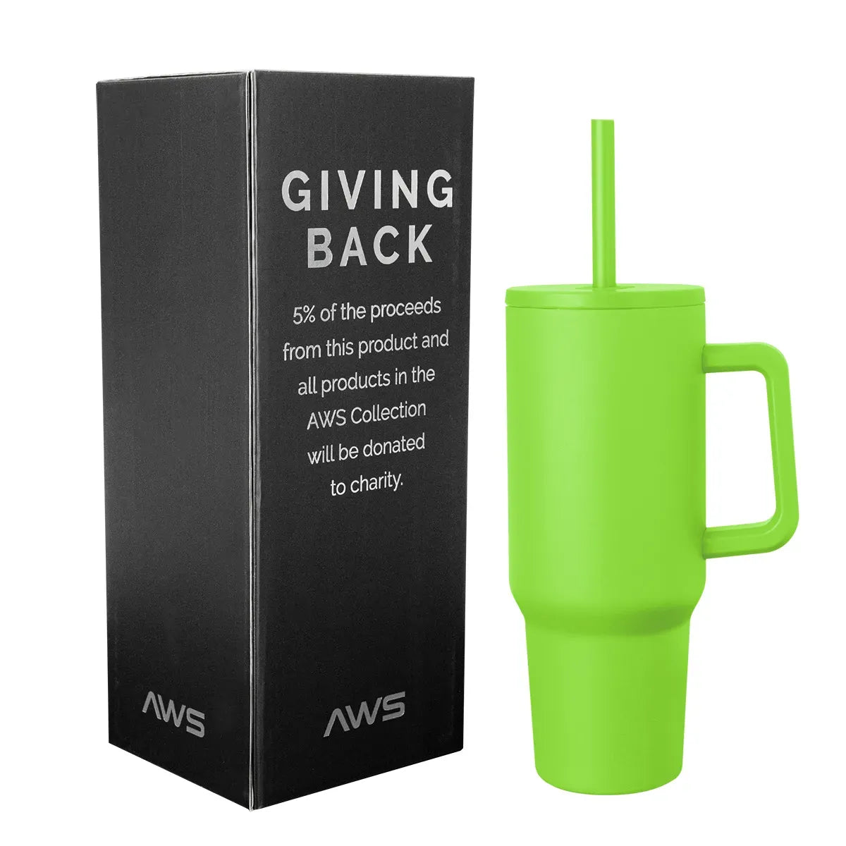 40 Oz. AWS Jackson Intrepid Stainless Steel Tumbler