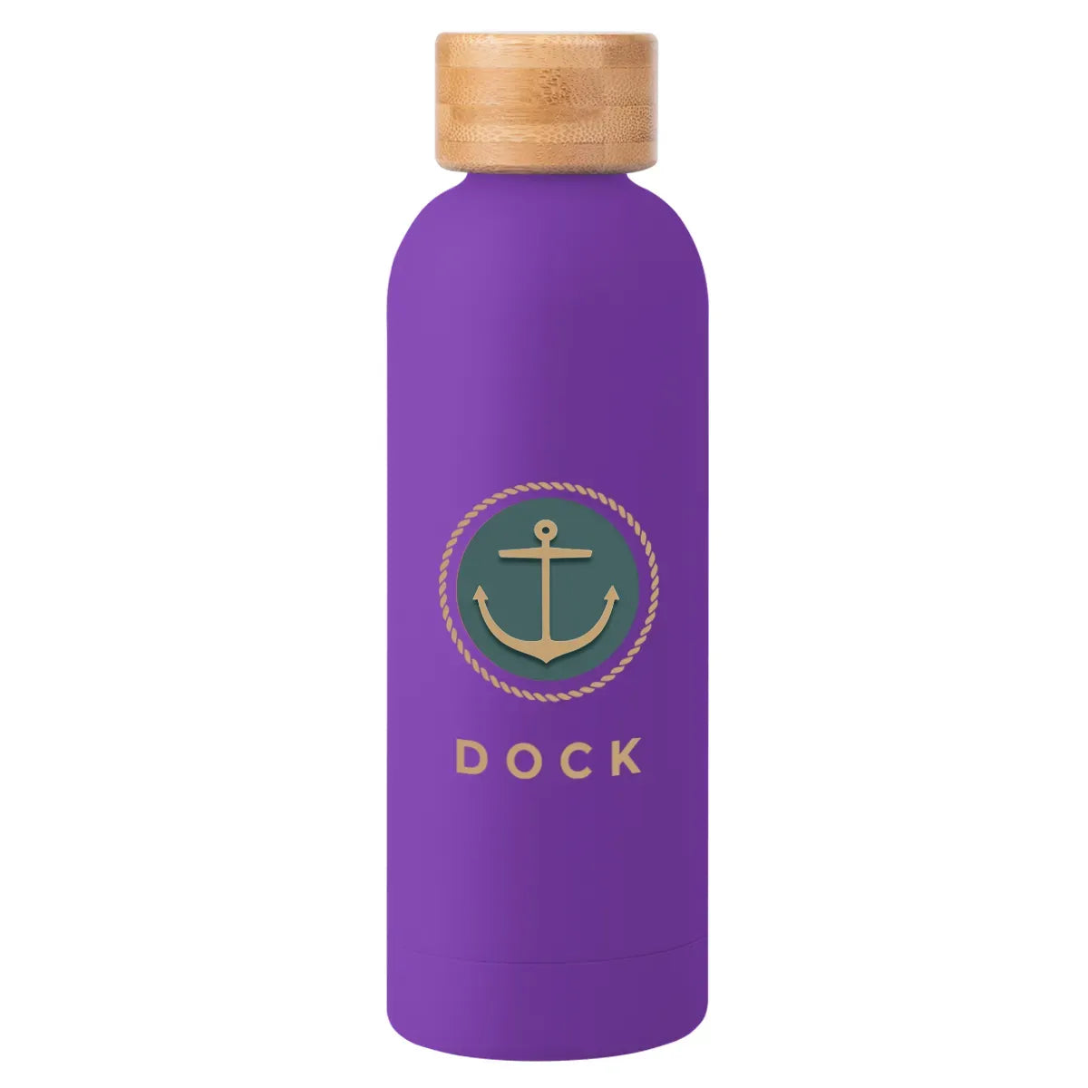17 Oz. Blair Stainless Steel Bottle With Bamboo Lid