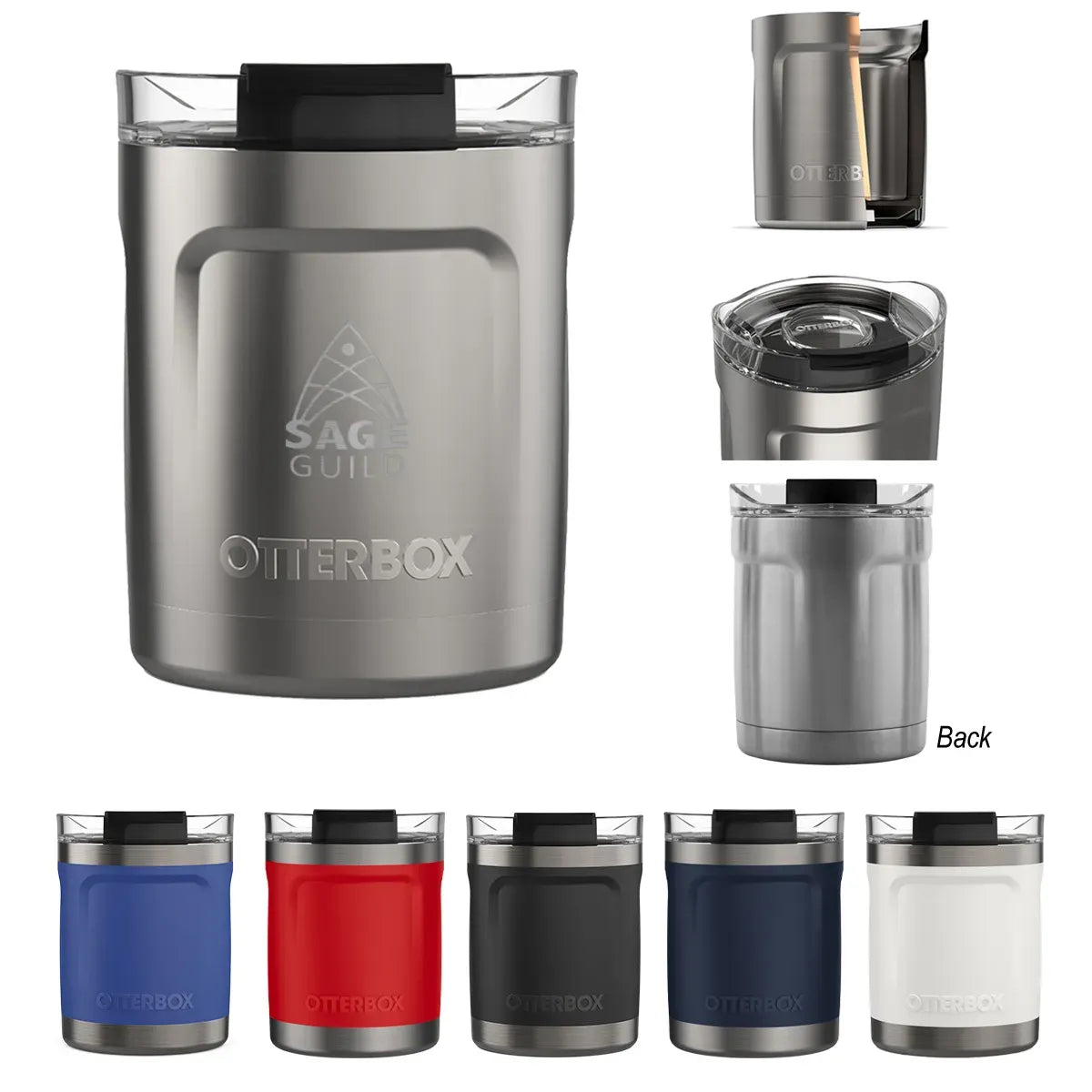 10 Oz. Otterbox® Elevation® Core Colors Stainless Steel Tumbler