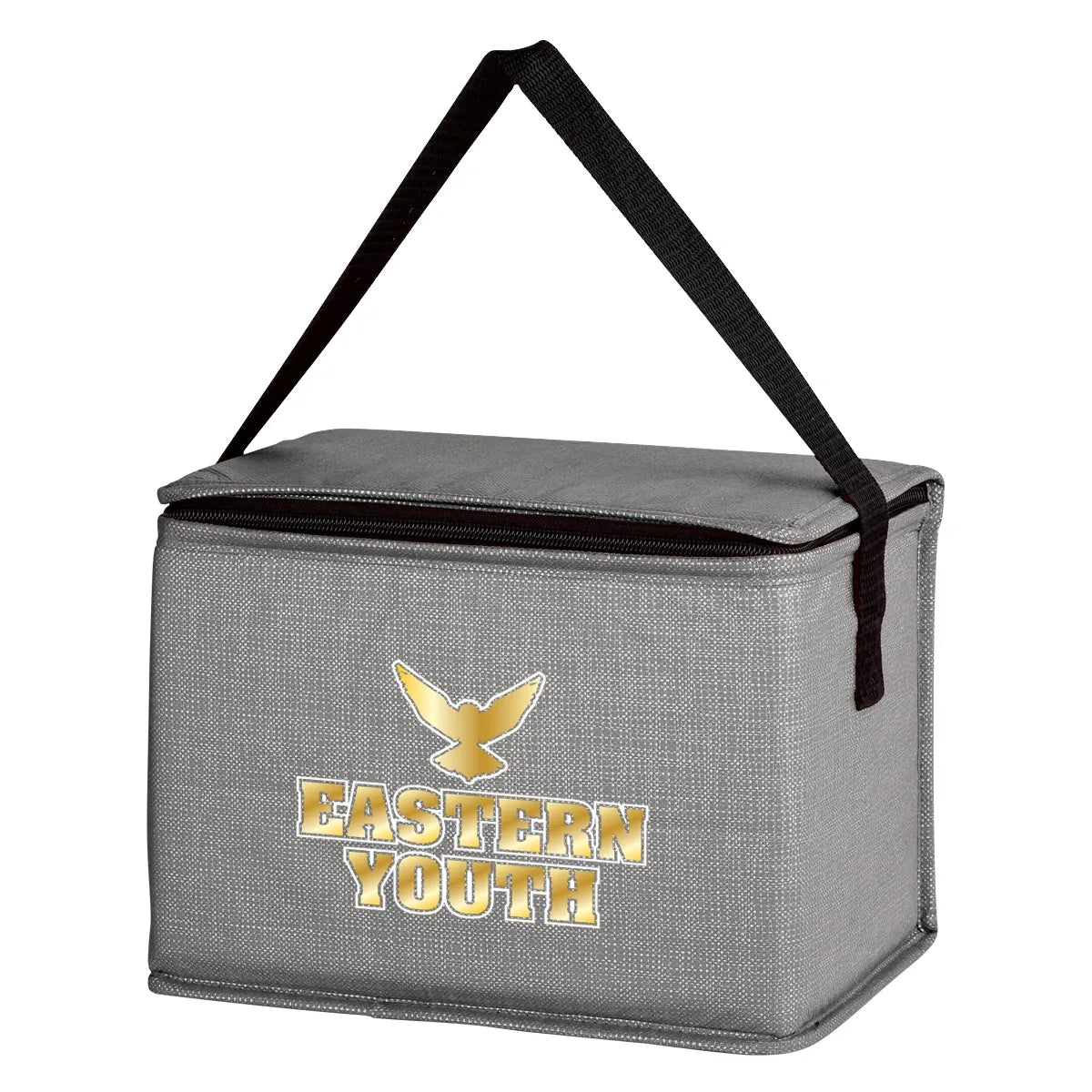 Crosshatch Non-Woven Lunch Bag