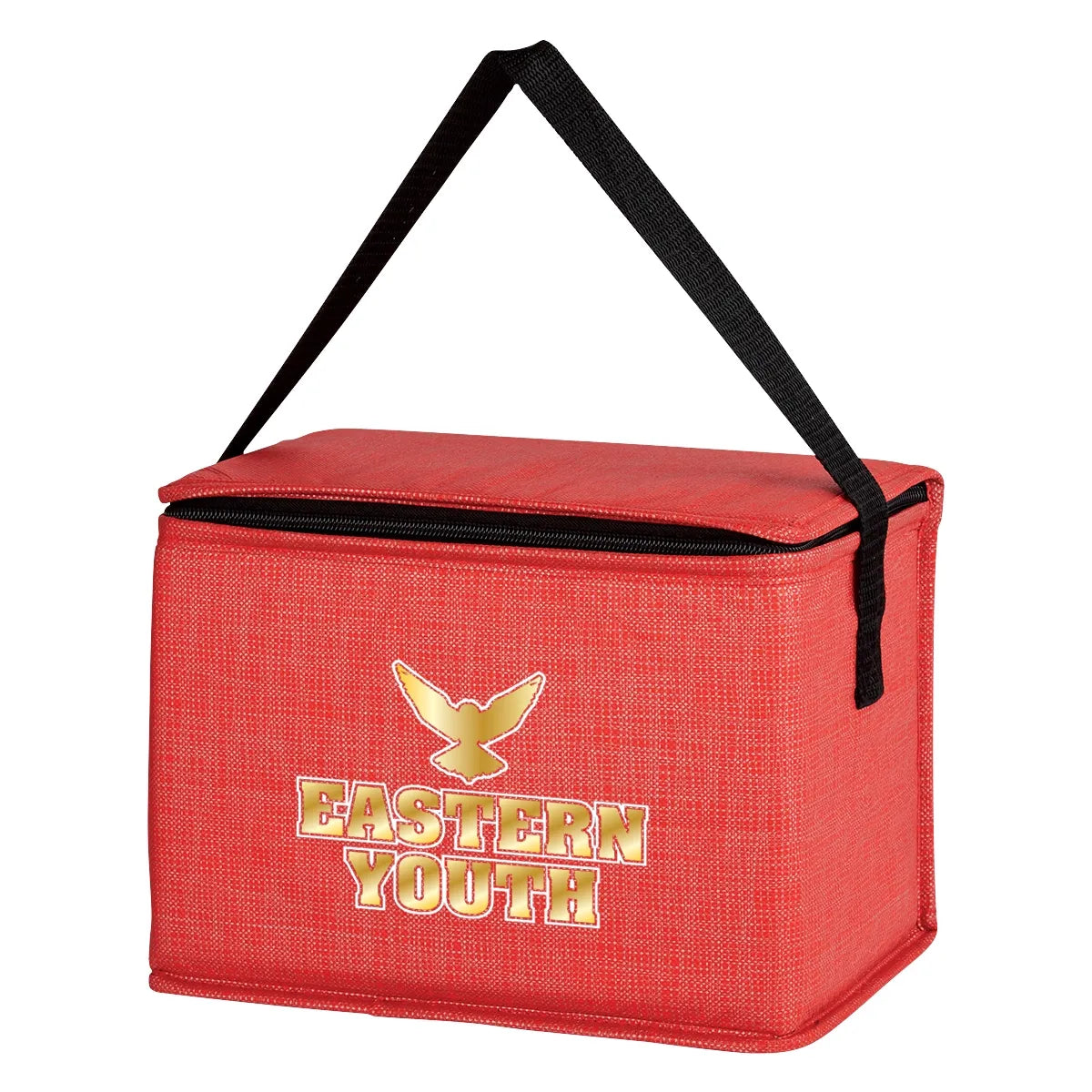 Crosshatch Non-Woven Lunch Bag