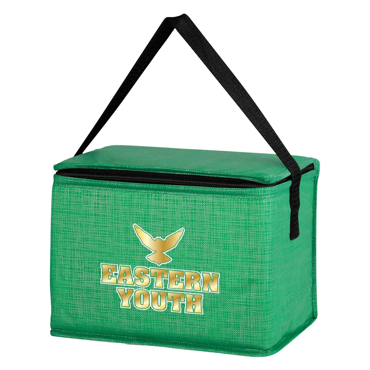 Crosshatch Non-Woven Lunch Bag