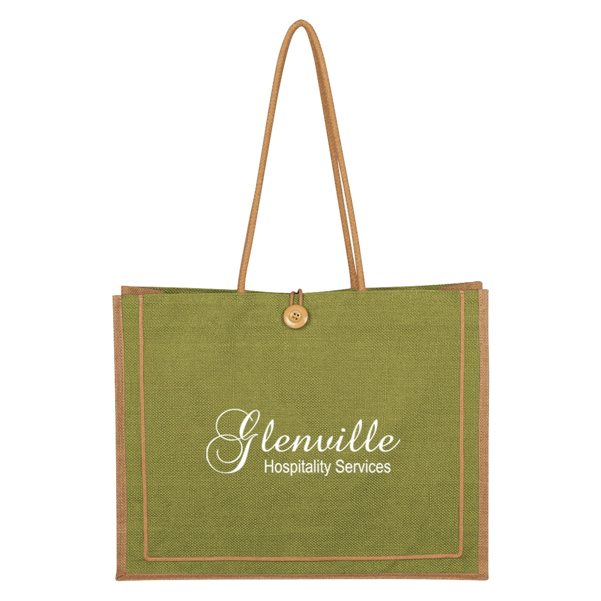 Paradise Jute Tote Bag