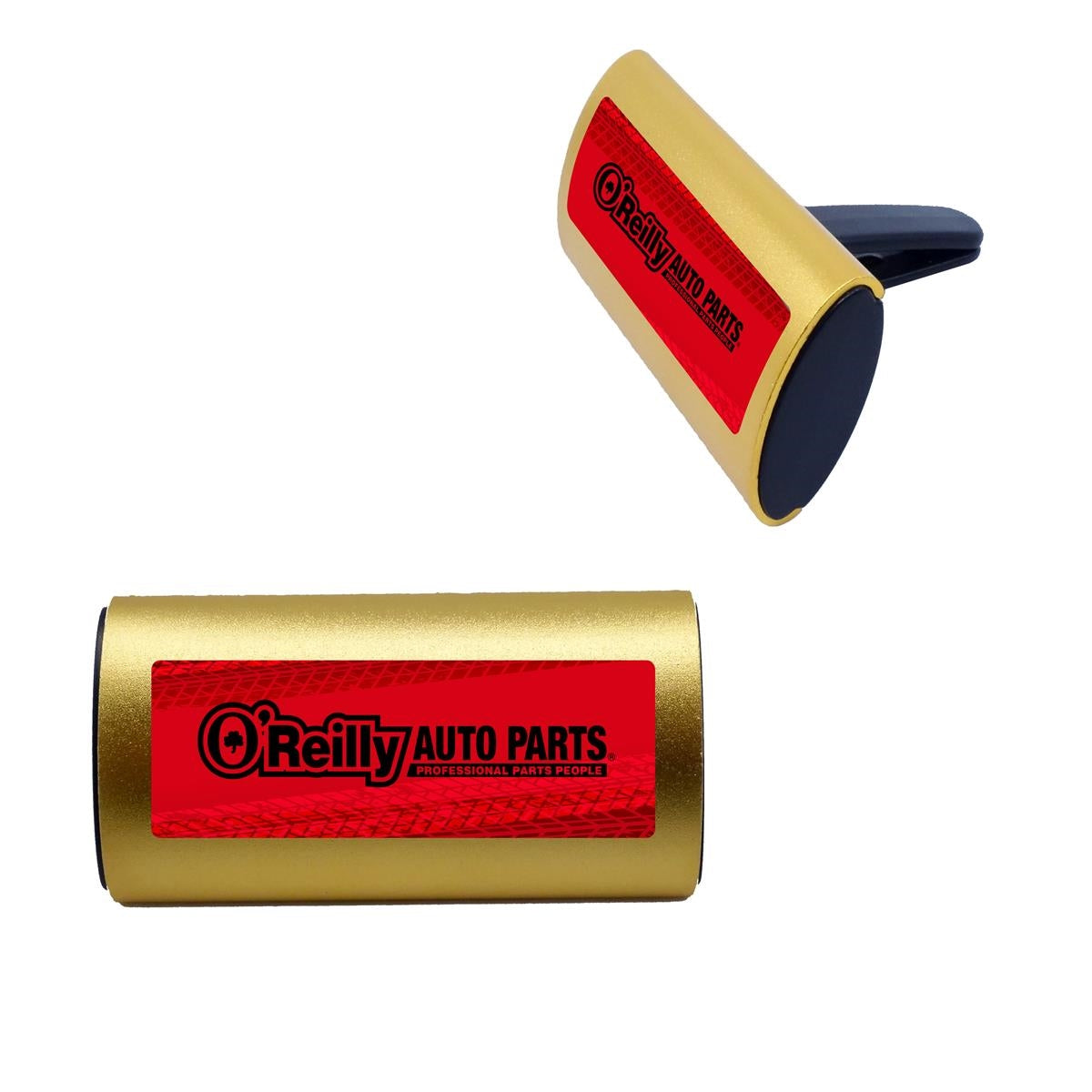 Clip Air Freshener with Aluminum Cover