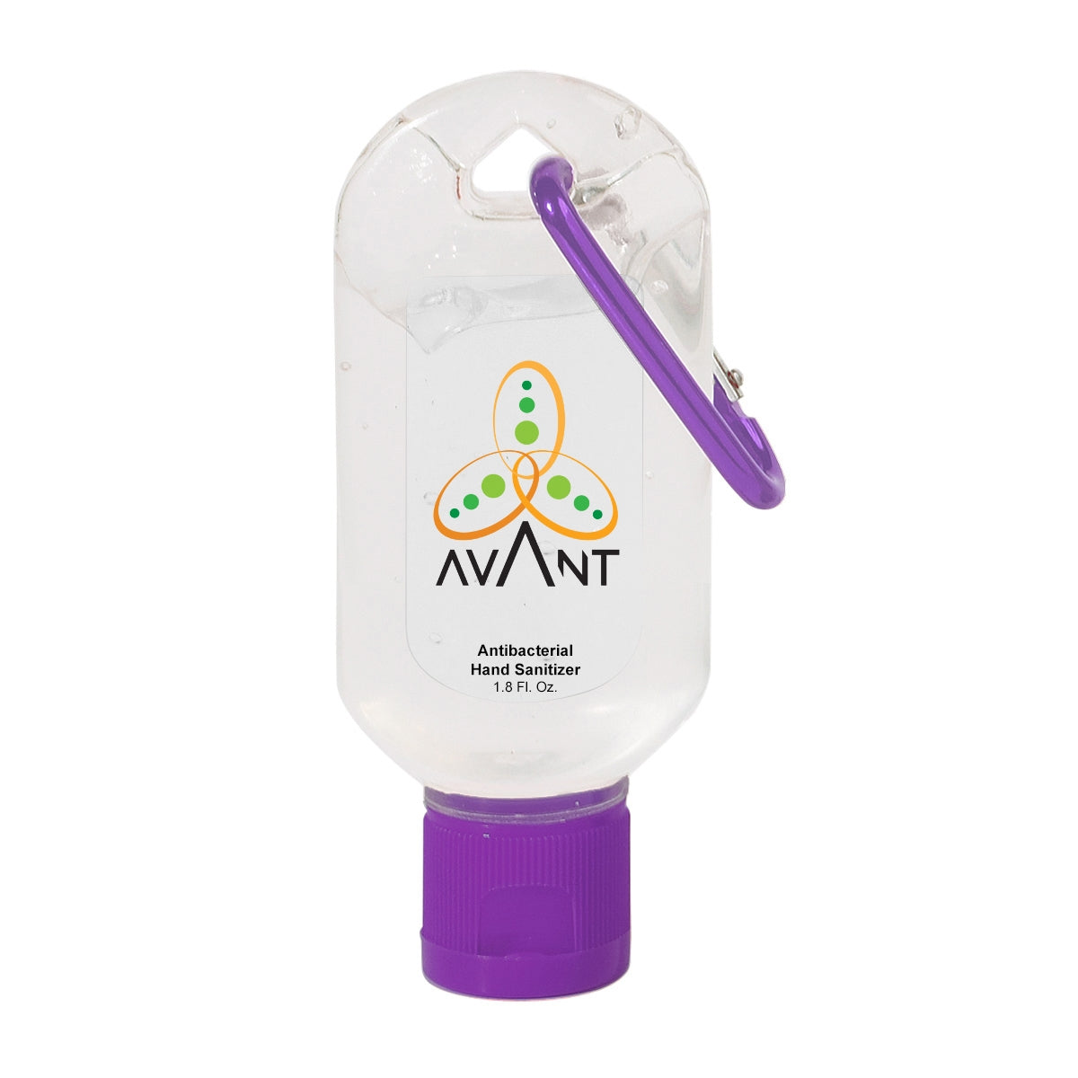 1.8 Oz. Hand Sanitizer with Carabiner