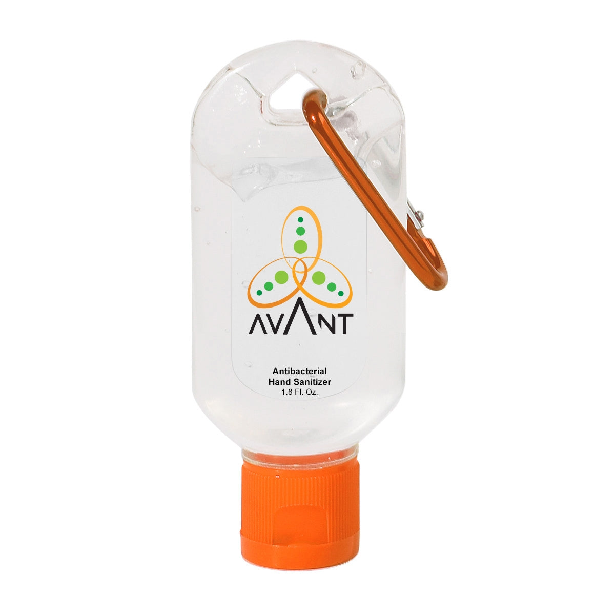 1.8 Oz. Hand Sanitizer with Carabiner