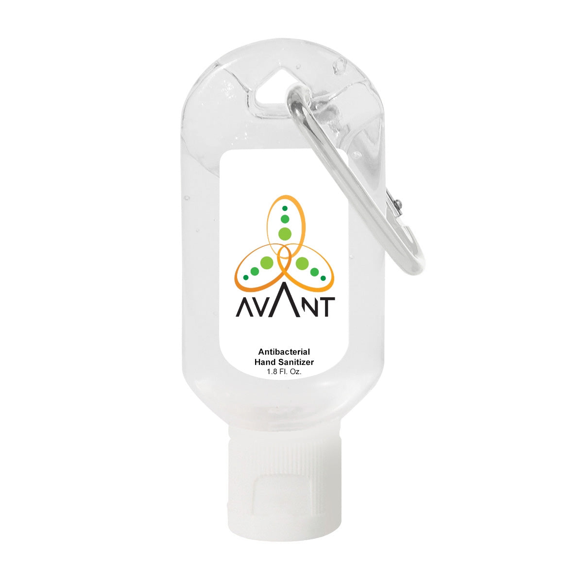 1.8 Oz. Hand Sanitizer with Carabiner