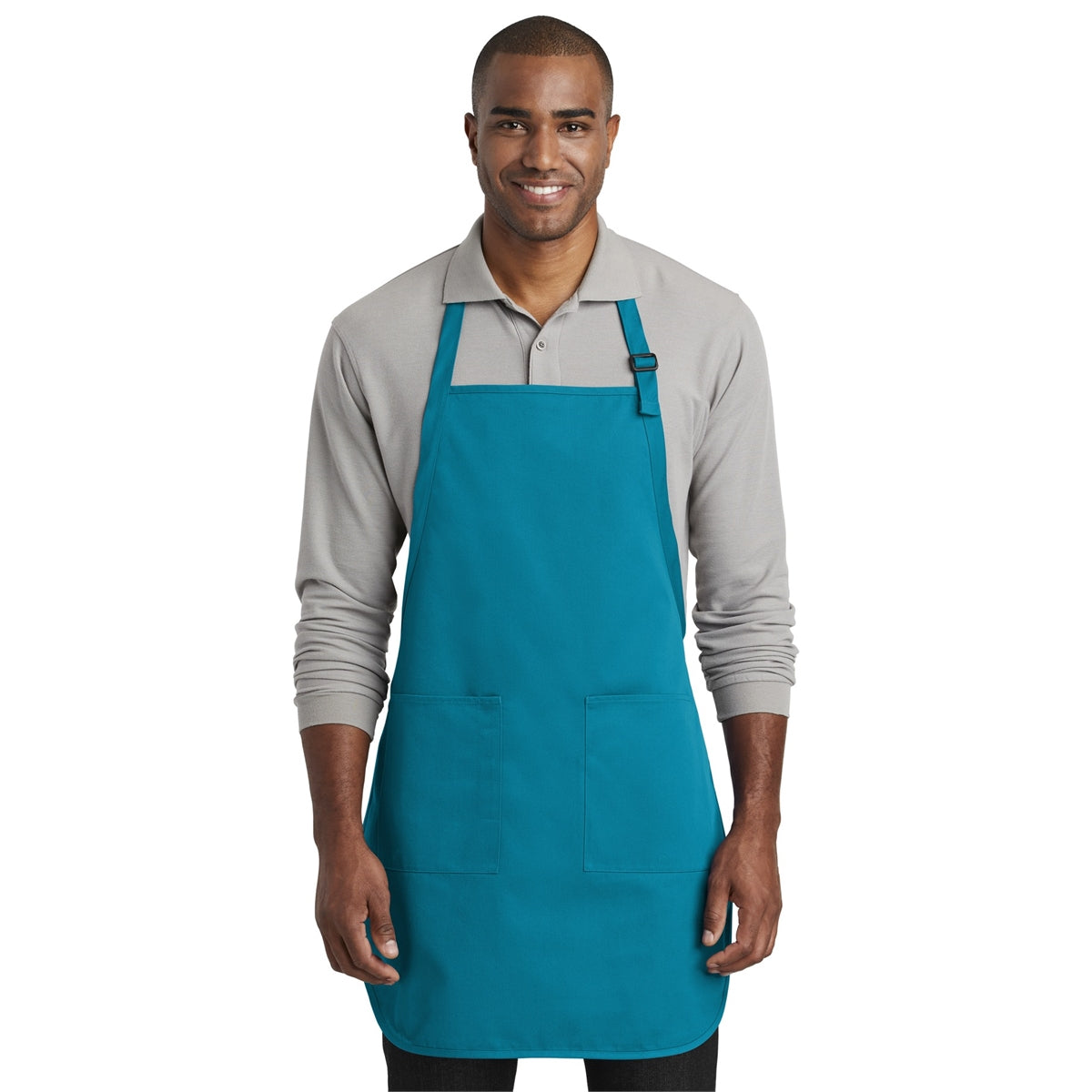 Port Authority Full-Length Two-Pocket Bib Apron