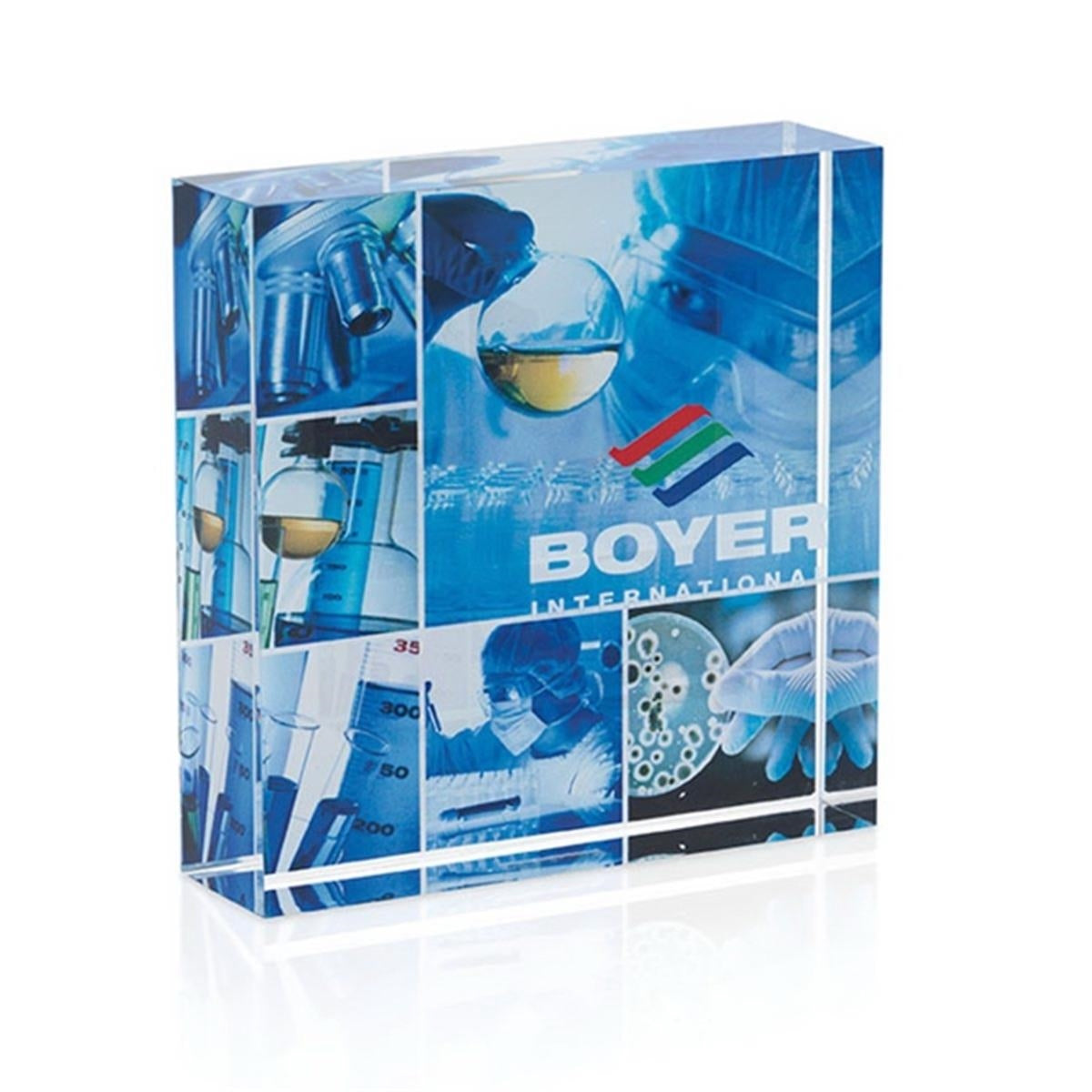 Square Acrylic Paperweight