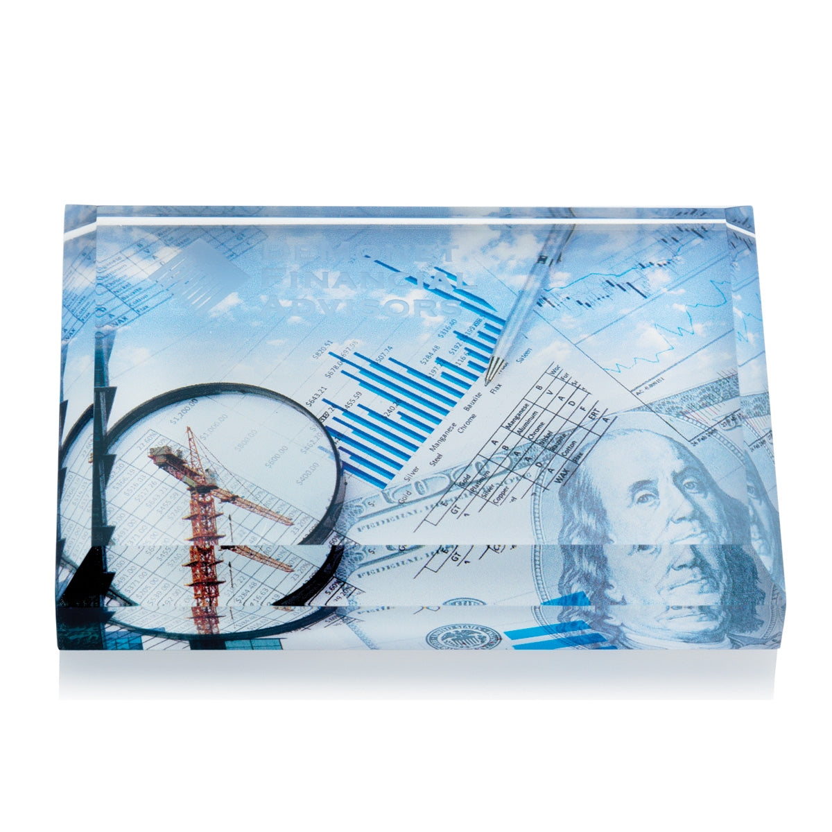 Business Card Paperweight