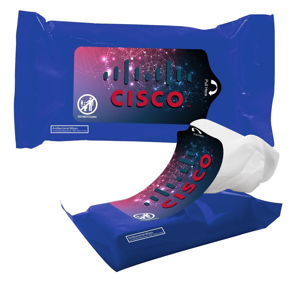 TekWipes Antibacterial Wipes in a Pouch