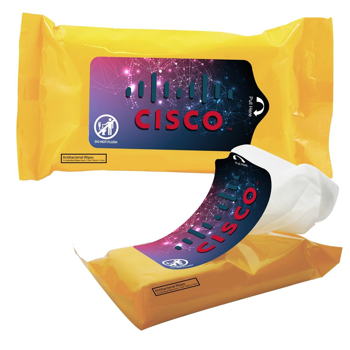 TekWipes Antibacterial Wipes in a Pouch