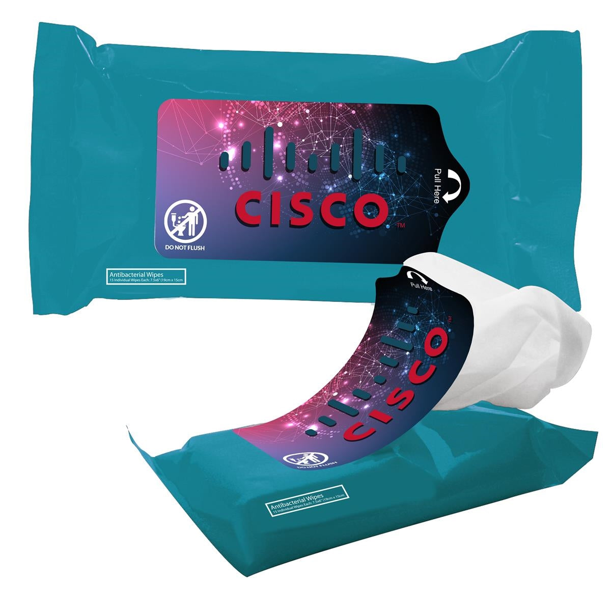 TekWipes Antibacterial Wipes in a Pouch