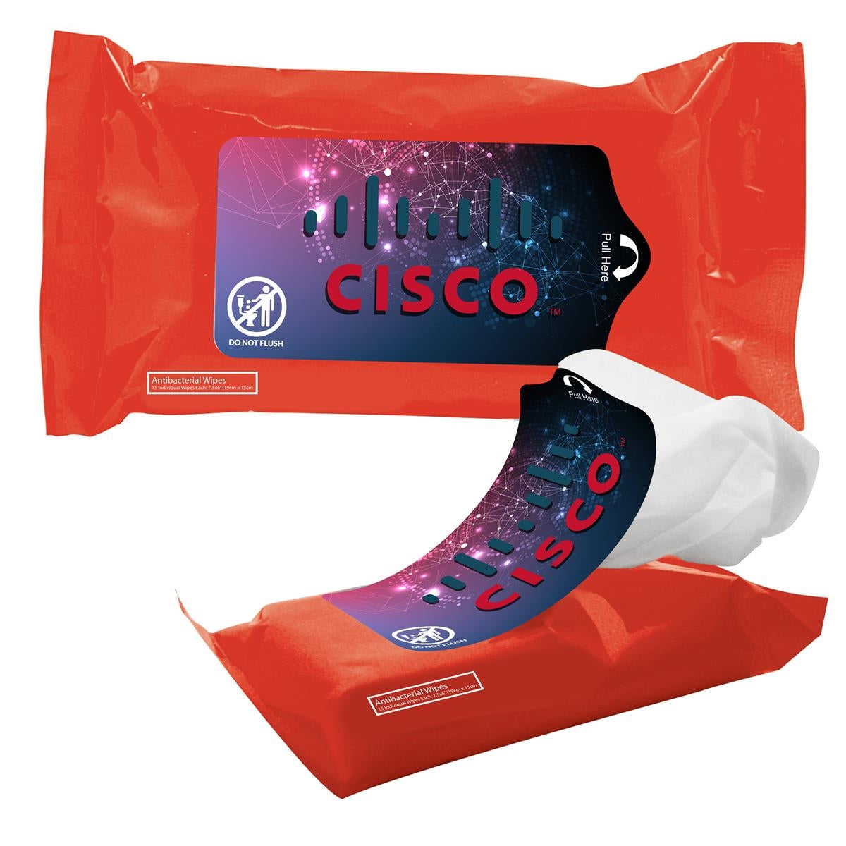 TekWipes Antibacterial Wipes in a Pouch