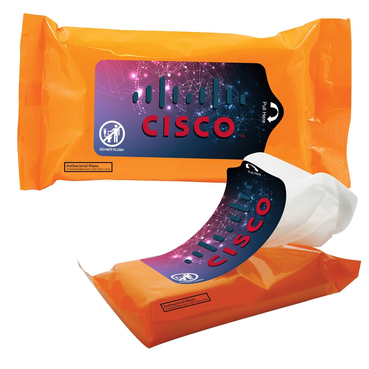 TekWipes Antibacterial Wipes in a Pouch