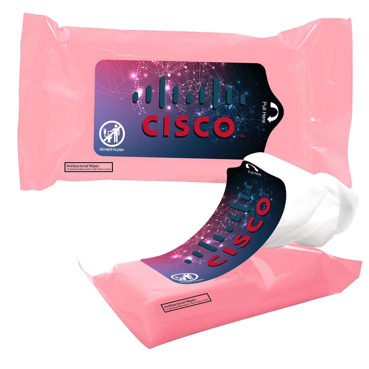 TekWipes Antibacterial Wipes in a Pouch