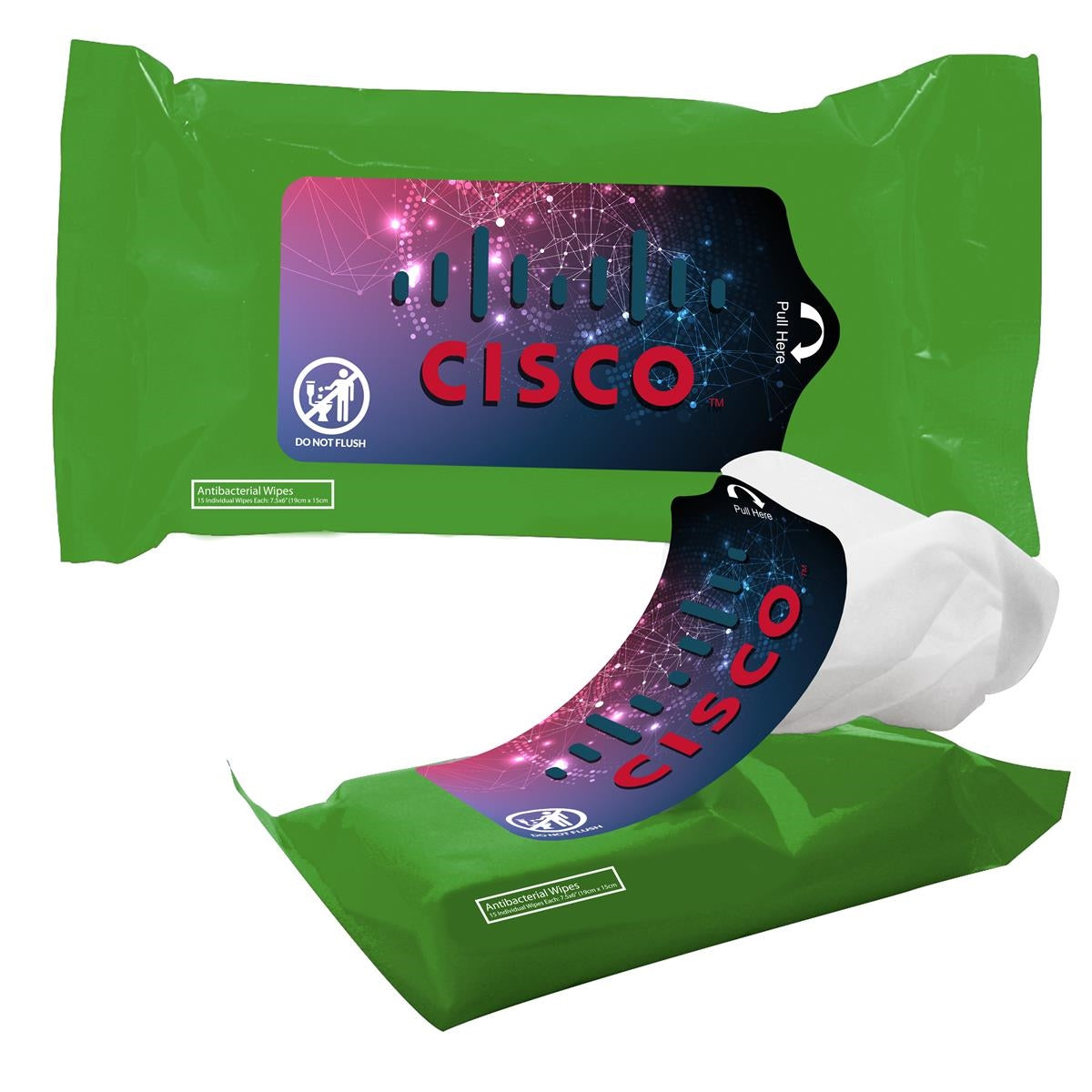 TekWipes Antibacterial Wipes in a Pouch