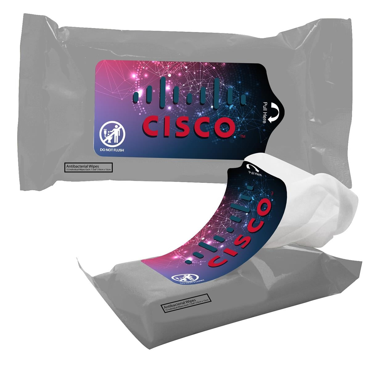 TekWipes Antibacterial Wipes in a Pouch