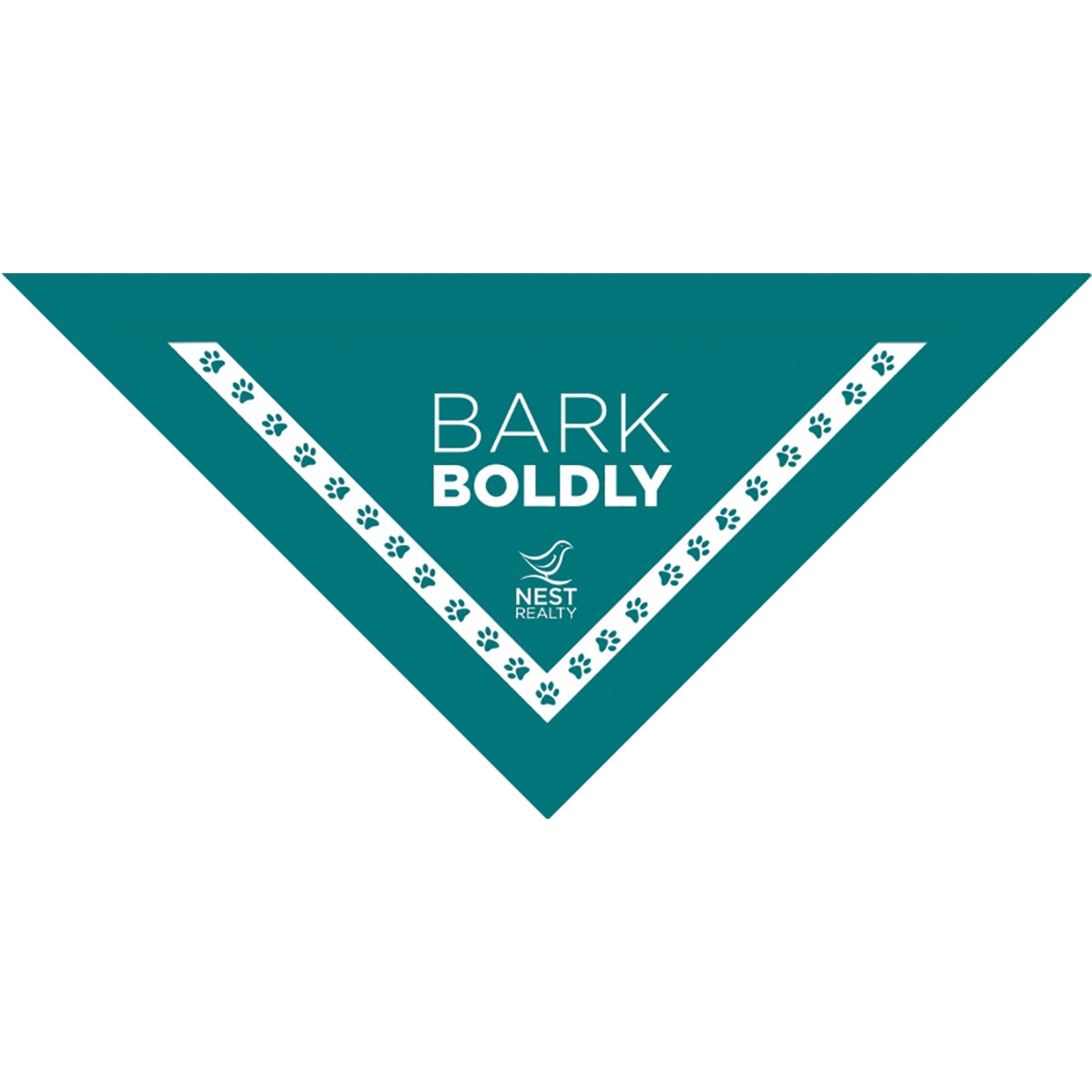 Med - Large Solid Triangle Bandanna - Made in the USA