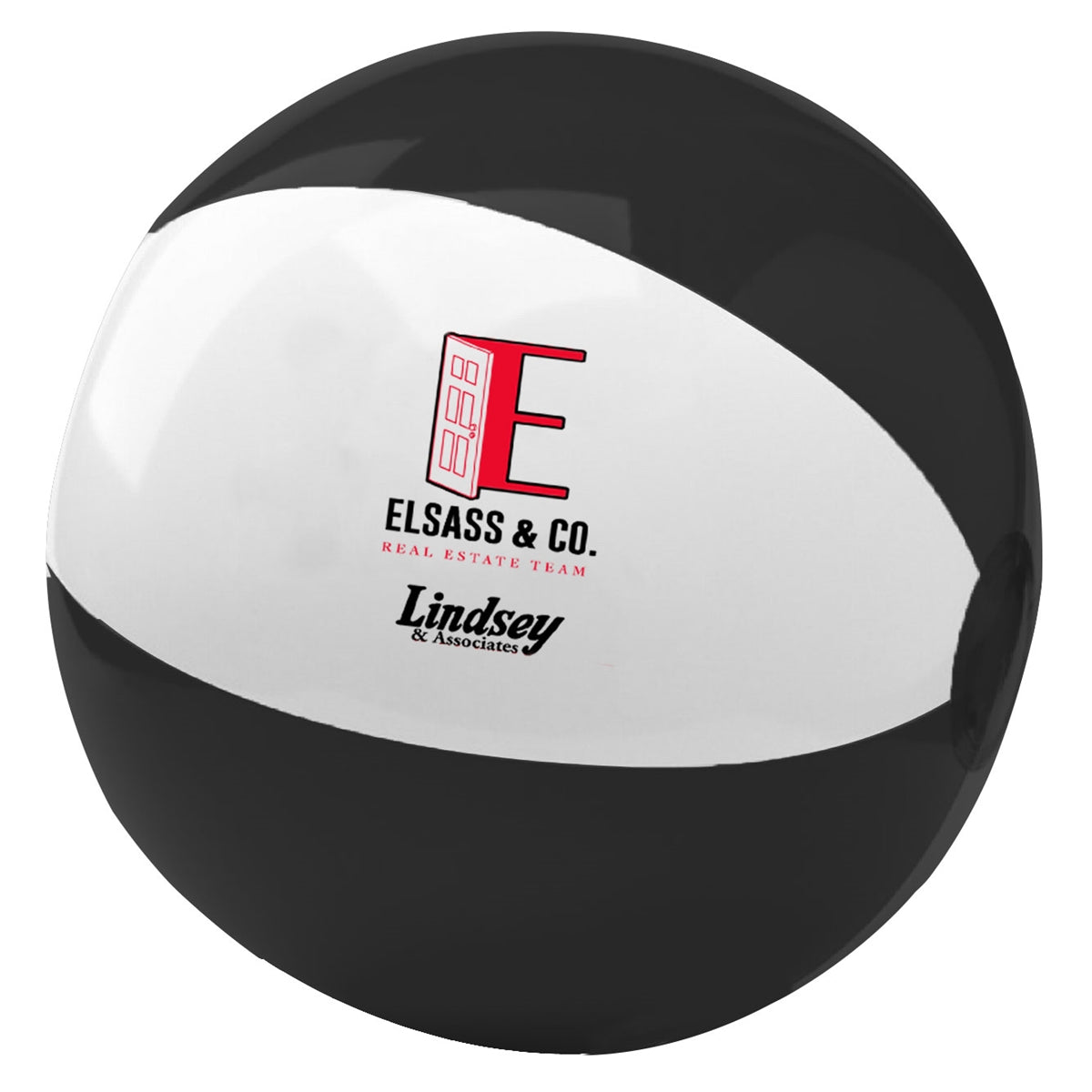 6" Two-Tone Beach Ball