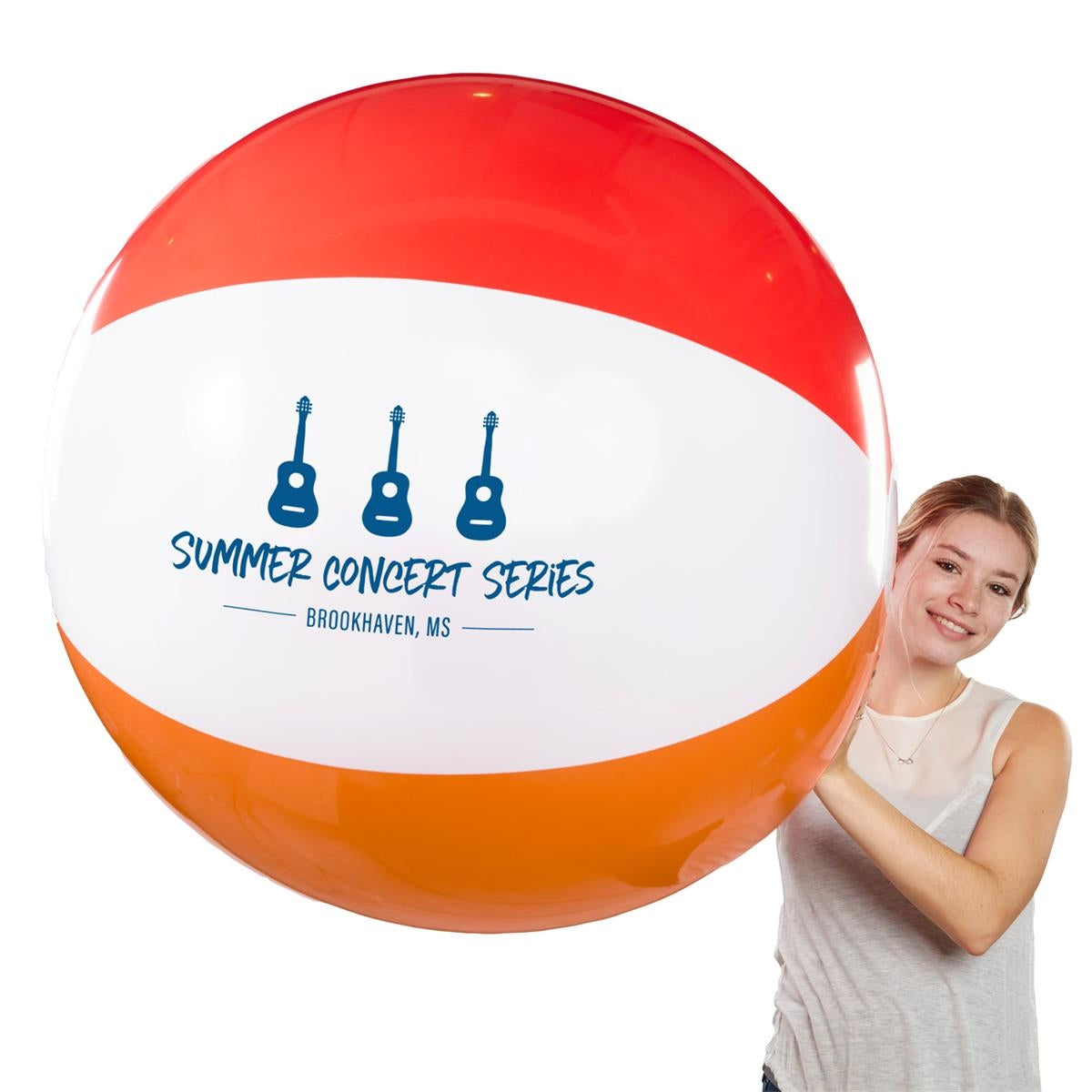 48" Giant 6 Color Beach Ball