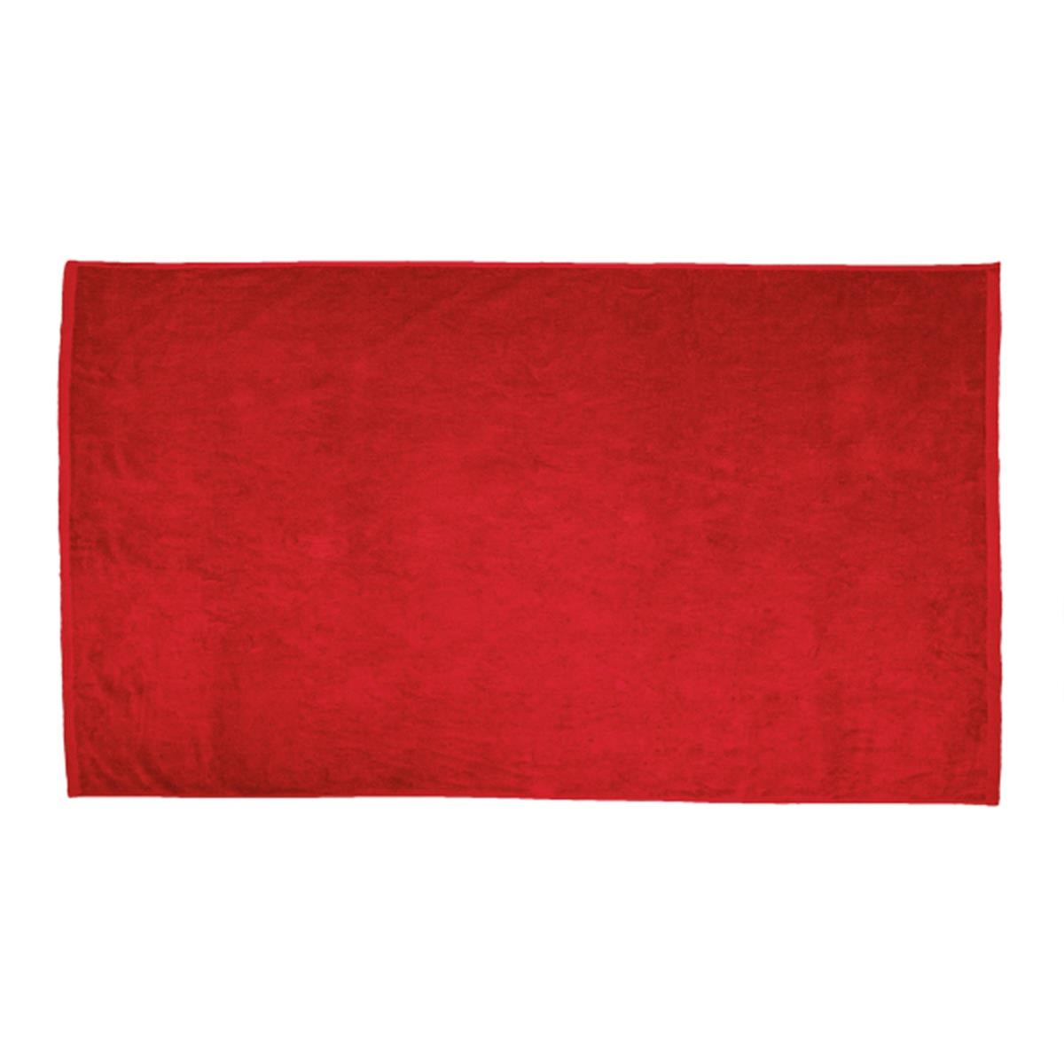 Oversize Terry Velour Beach Towel