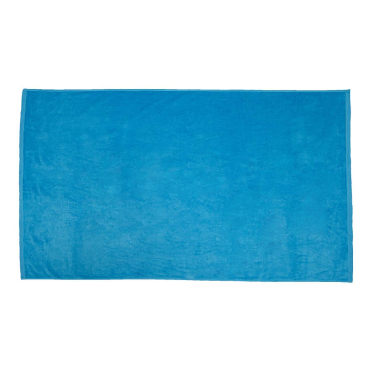 Oversize Terry Velour Beach Towel