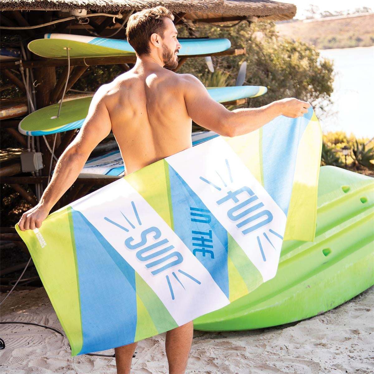 Traveler's Microfiber Terry Beach Towel