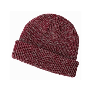 Ribbed Marled Beanie