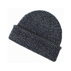 Ribbed Marled Beanie