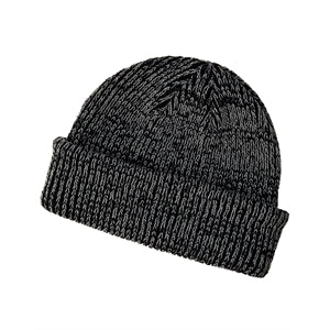 Ribbed Marled Beanie
