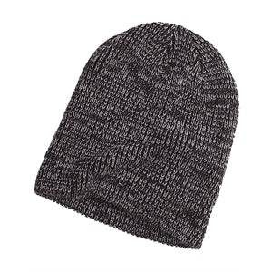 Ribbed Marled Beanie
