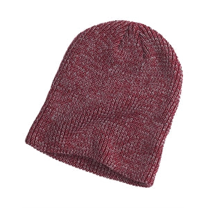 Ribbed Marled Beanie