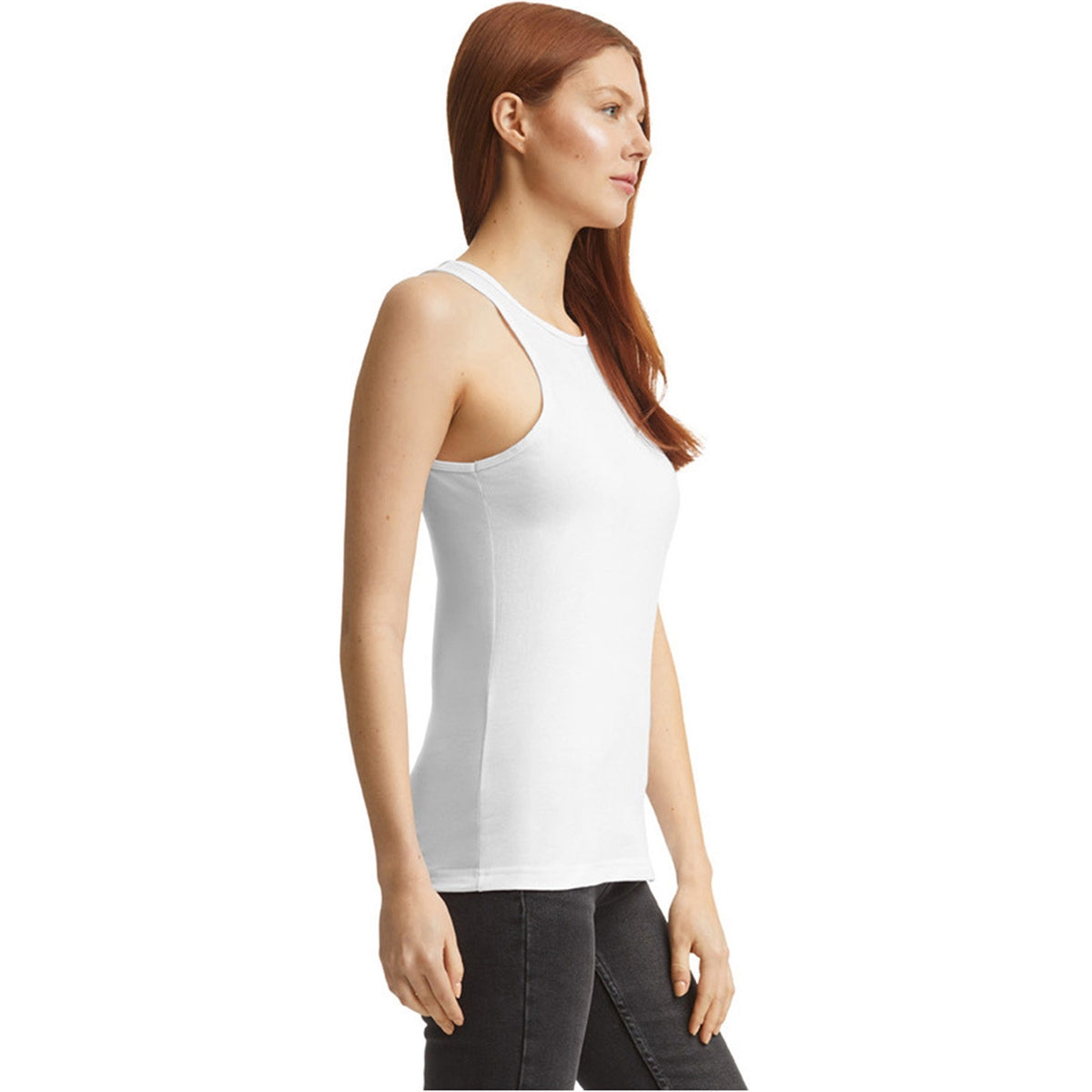 Ladies' CVC Racerneck Tank