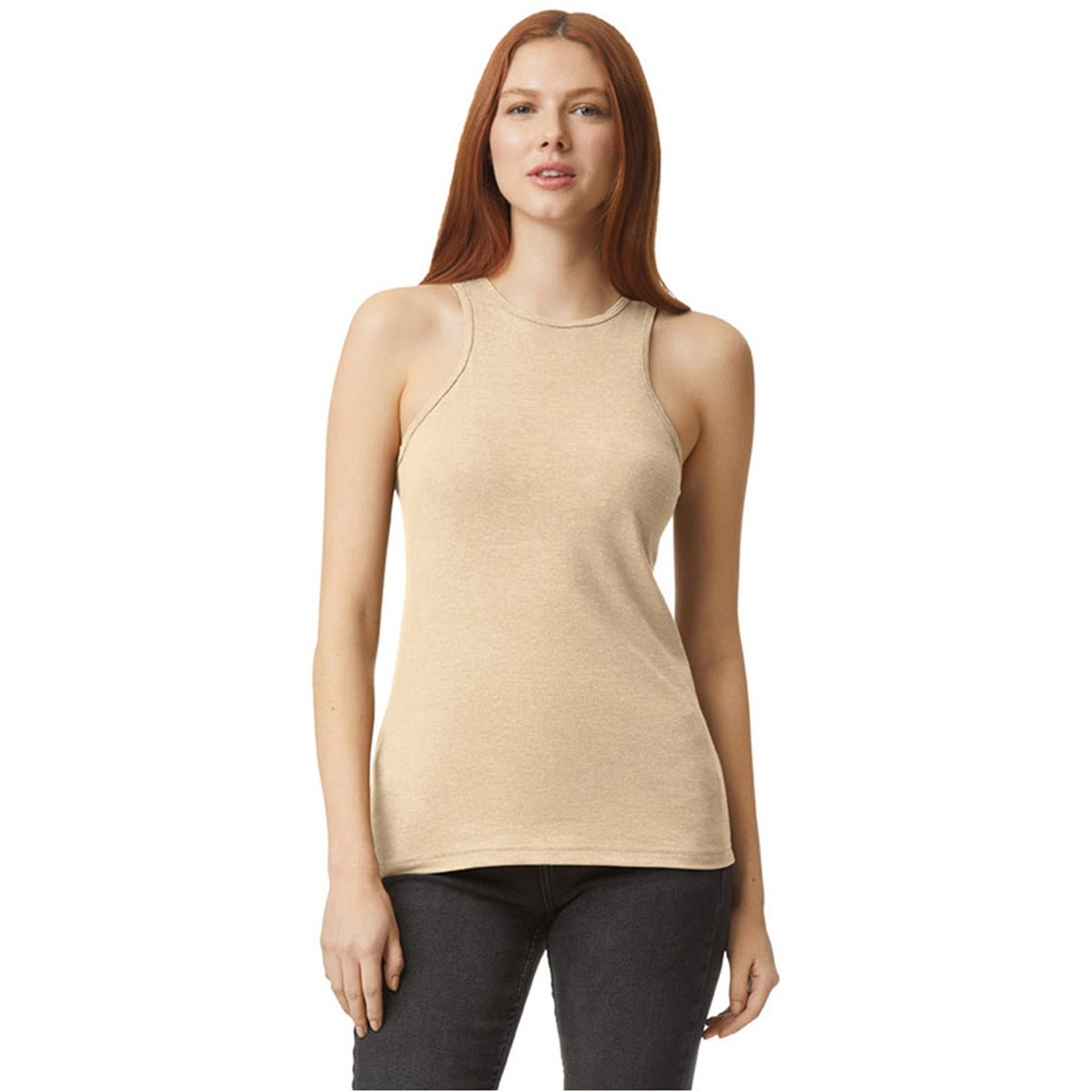 Ladies' CVC Racerneck Tank