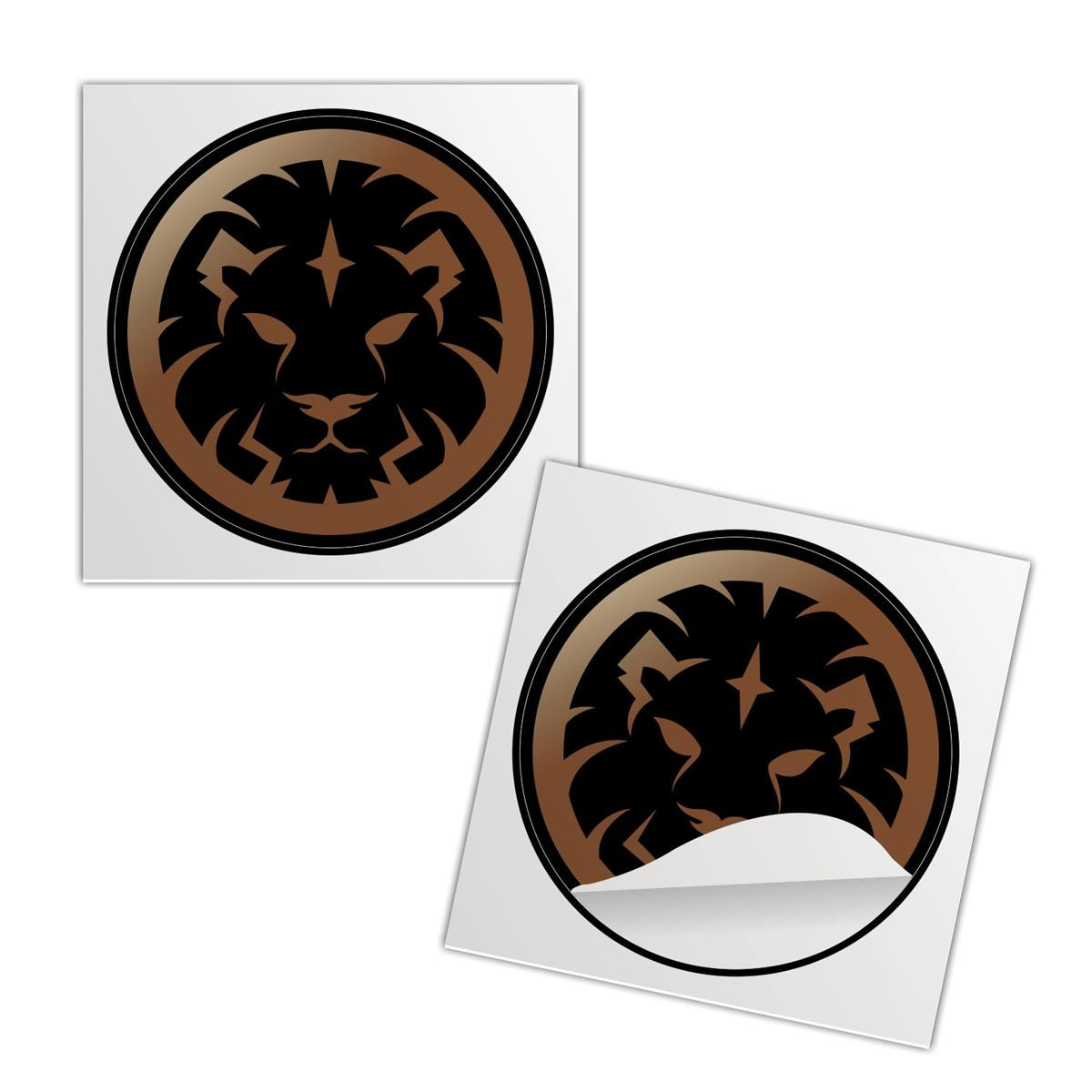 Round Foil Stickers
