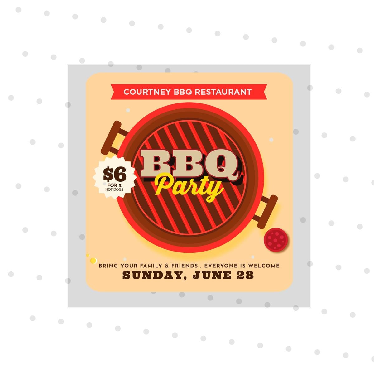 Square Window Clings