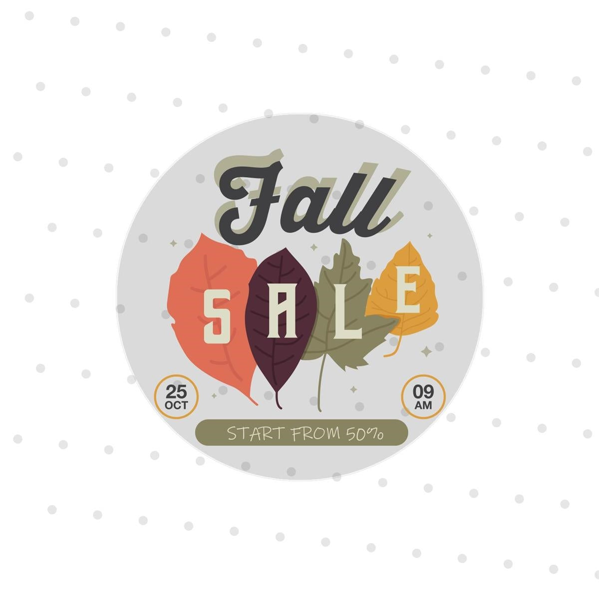 Circle Window Clings