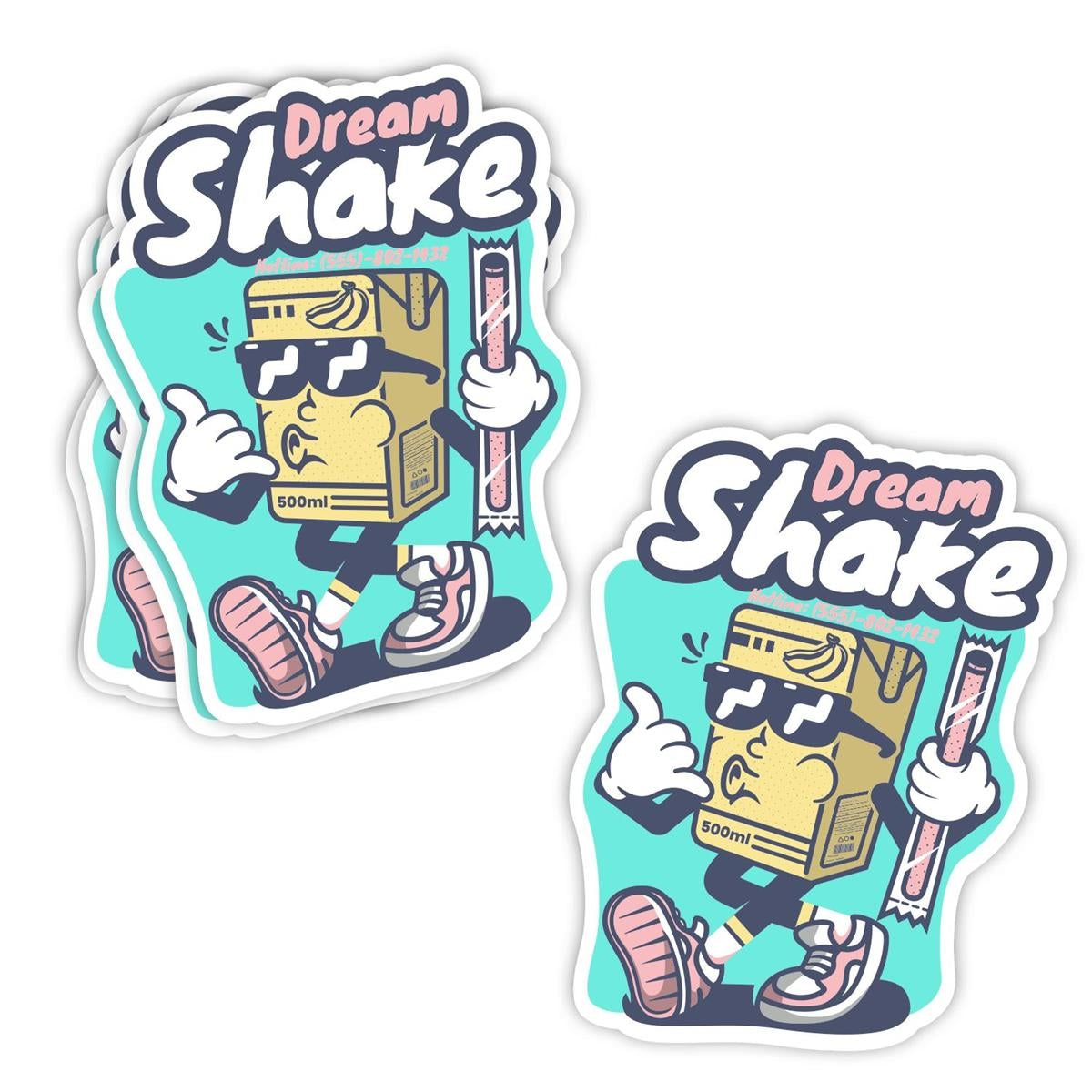 Die Cut Water Resistant Stickers