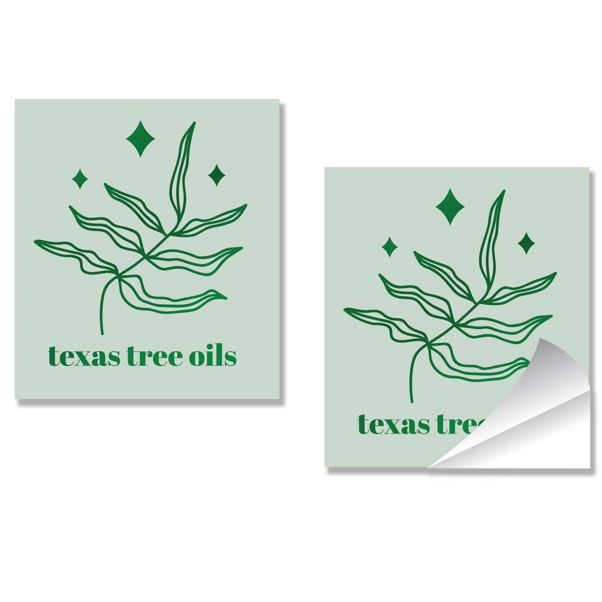 Square Foil Stickers