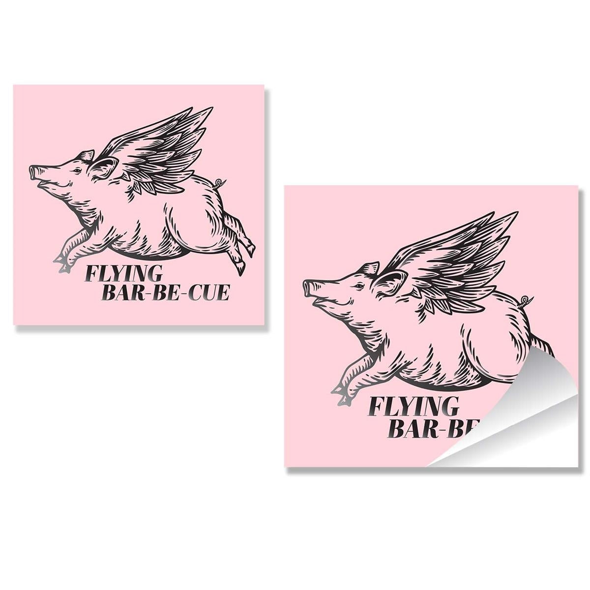 Square Foil Stickers