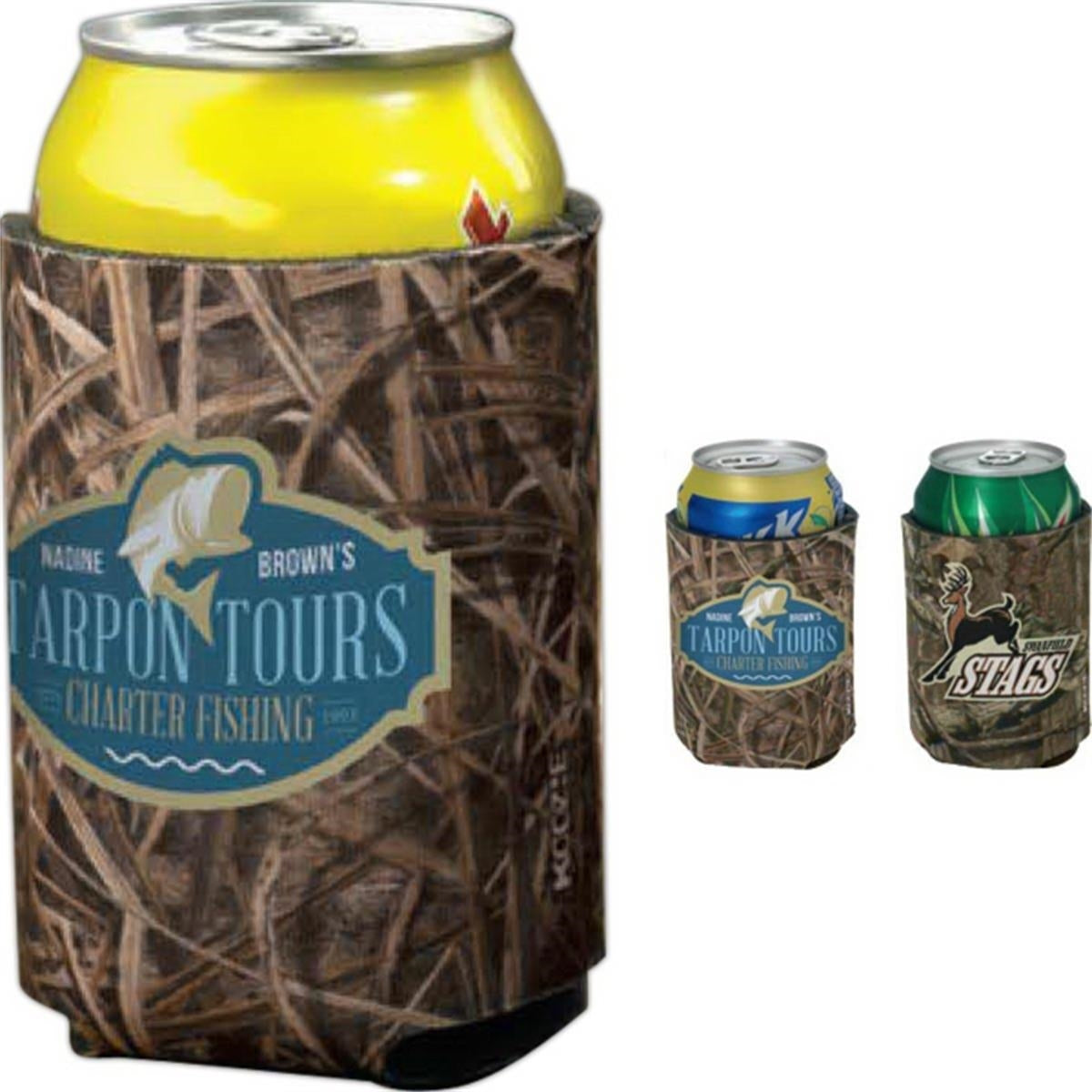 Mossy Oak BritePix KOOZIE Can Kooler