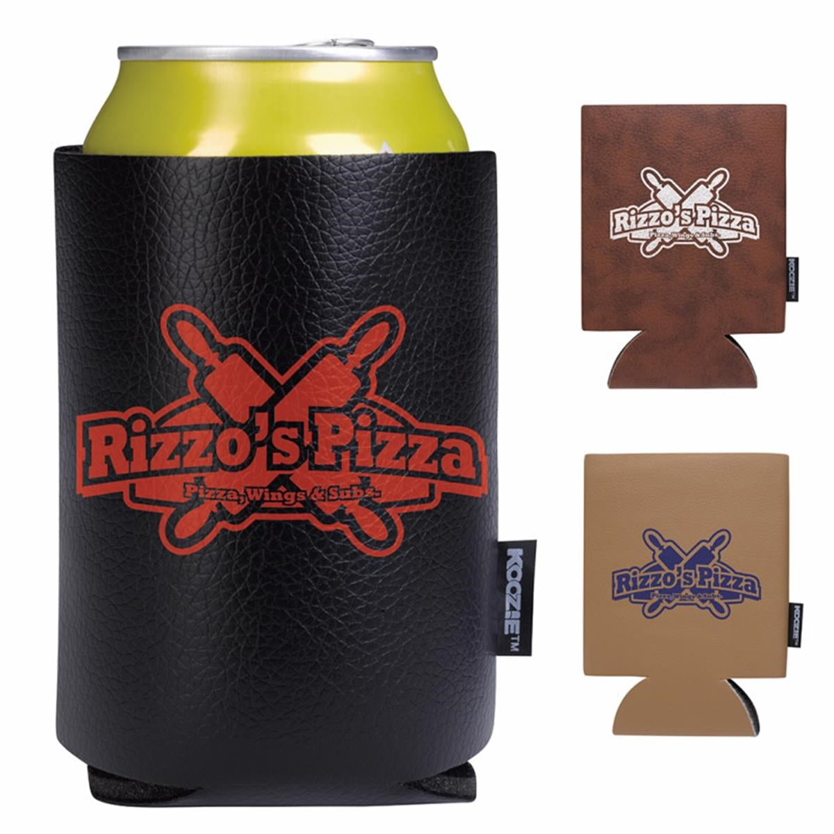 Koozie Leather-Like Can Cooler