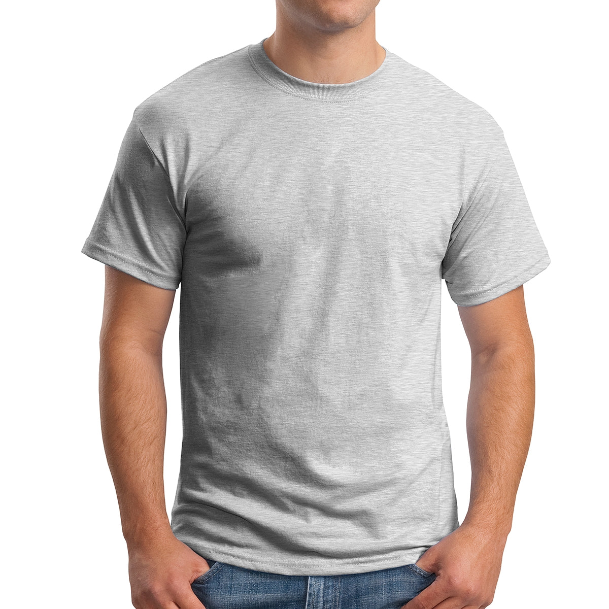 Hanes- EcoSmart50/50 Cotton/Poly T-Shirt