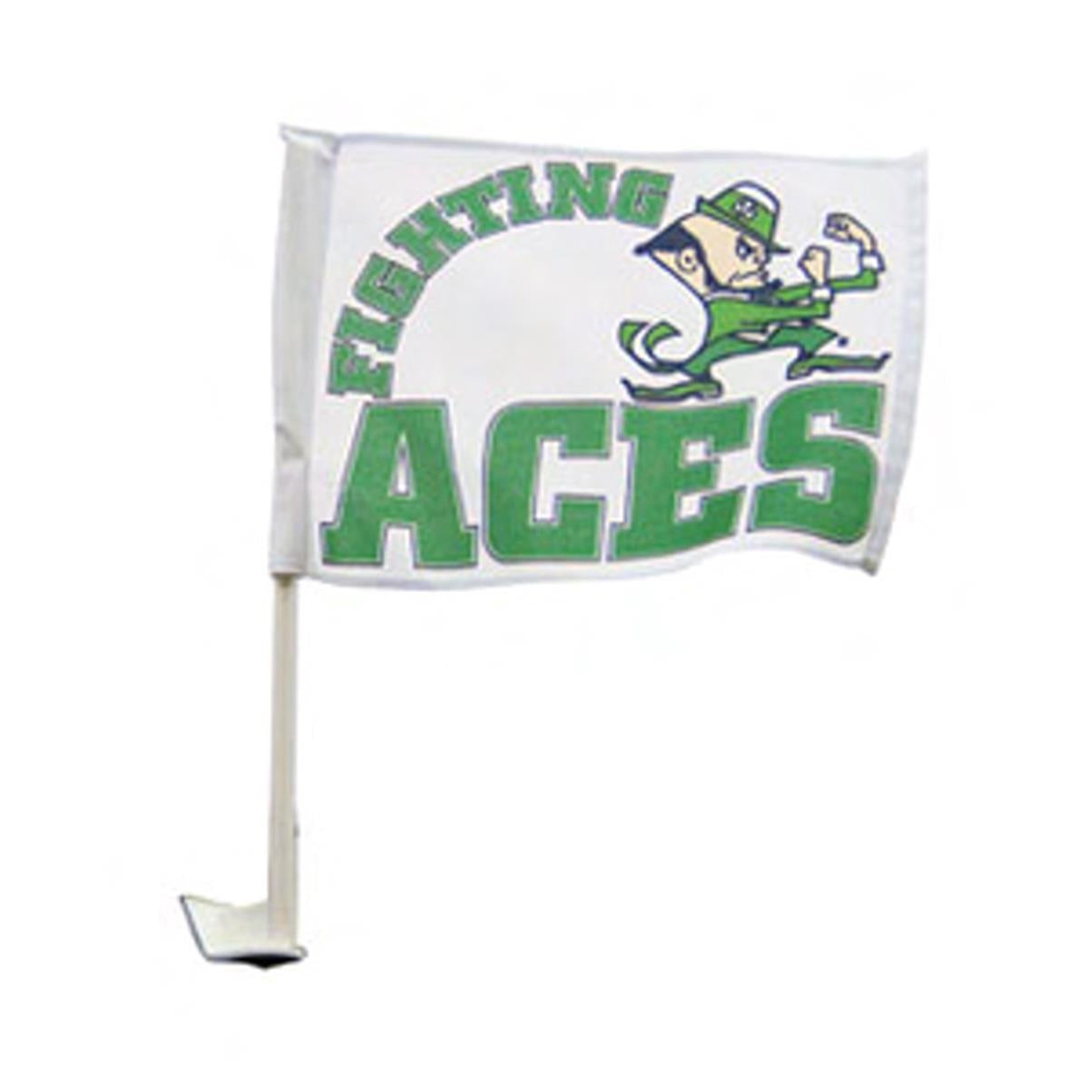 Car Flag DOUBLE SIDED Economy Polyester - Custom Printed